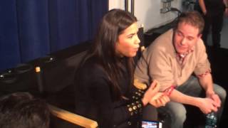 NBC SUPERSTORE PREVIEW INTERVIEW WITH AMERICA FERRERA and JUSTIN SPITZER on THE HOLLYWOOD MOMENT