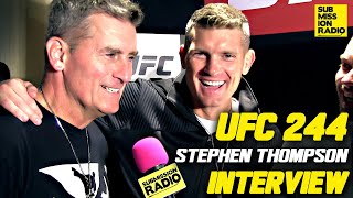 UFC 244 Stephen Thompson Has Heartfelt Moment With His Father Ahead of Vicente Luque Fight