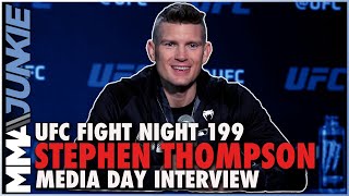 Stephen Thompson wants to be UFCs oldest fighter ever  UFCVegas45 media day