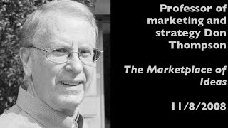 Don Thompson talks about the art market on The Marketplace of Ideas 1182008