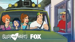 The Harts Hold Up The DriveThru  Season 1 Ep 2  BLESS THE HARTS