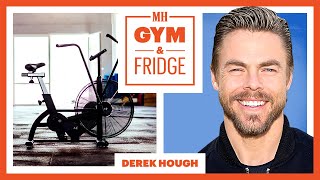 Derek Hough Shows His Home Gym  Fridge  Gym  Fridge  Mens Health