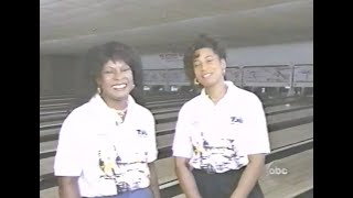 Martha Reeves on Good Morning America with Professional Bowler Cheryl Daniels