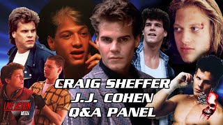Craig Sheffer and JJ Cohen Panel at New Jersey Horror Con  Film Festival October 2019