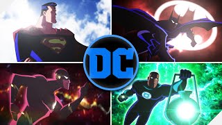DC Films Intro  DC Animated Universe Remake Bruce Timm DCAU