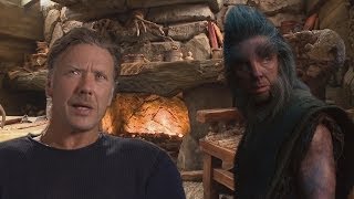 The Hobbit Beorns House  Exclusive Content With Mikael Persbrandt  Beorn Himself