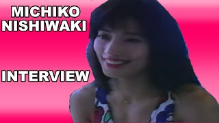 Michiko Nishiwaki and Sophia Crawford Sparring  Interview with Nishiwaki