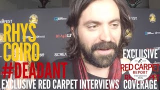 Rhys Coiro interviewed at DEAD ANT World Premiere at Screamfest