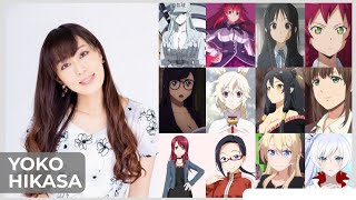 Yoko Hikasa   Top Same Voice Characters Roles