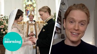 Freddie Fox Married Lily James Three Times  This Morning