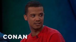 Jacob Andersons Encounter With An Enthusiastic Grey Worm Fan  CONAN on TBS