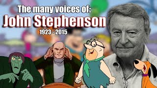 Many Voices of John Stephenson Flintstones  ScoobyDoo  Fantastic Four  AND MORE