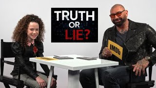 Dave Bautista and Chloe Coleman Play Truth or Lie