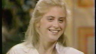 SUPERGIRL Helen Slater interviews on GMA and ET 1984