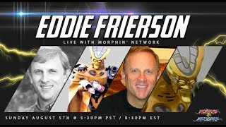 Eddie Frierson Live Online Interview Power Rangers Time Force Voice Frax