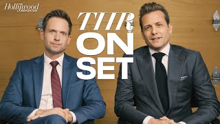 Patrick J Adams  Gabriel Macht Share Advice for Suits Spinoff Cast on Set of Super Bowl Ad