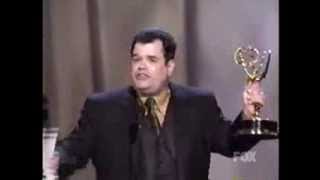 Michael Badalucco wins 1999 Emmy Award for Supporting Actor in a Drama Series