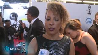 48th NAACP Image Awards Red Carpet Millicent Shelton