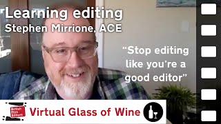 Stephen Mirrione ACE on learning editing