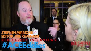 Stephen Mirrione Editor TheRevenant at the 66th Annual ACE Eddie Awards ACEEddies