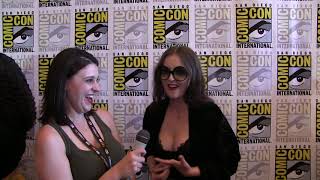 Katharine Isabelle Interview for Netflixs The Order at ComicCon