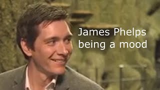 James Phelps being a mood for 3 minutes straight