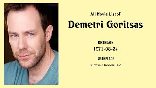 Demetri Goritsas Movies list Demetri Goritsas Filmography of Demetri Goritsas
