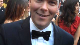 Oscars 2011  Producers Dana Brunetti  Michael De Luca THE SOCIAL NETWORK