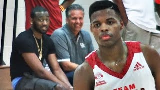 Dennis Smith SHOWS Out In Front Of Coach Calipari And John Wall