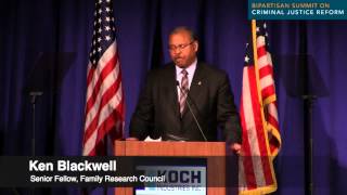 Bipartisan Summit Ken Blackwell Family Research Council
