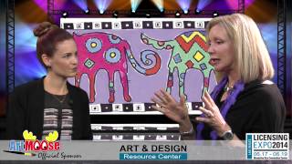 ArtMoose Interview with Jenny Foster Licensing Expo 2014