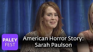 American Horror Story  Lily Rabe On Musical Breaks and Sarah Paulson on Lana Winters