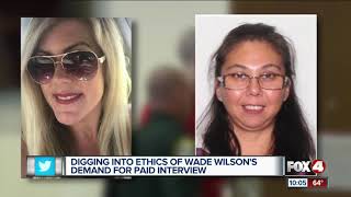 Wade Wilson demanding paid interview