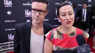 2015 Los Angeles Film Festival  Carpet Chat with Maggie Kiley  Matthew Puckett
