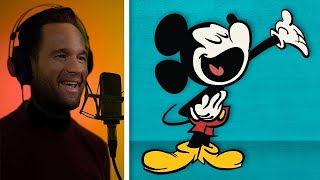 Chris Diamantopoulos Reviews Impressions of His Mickey Mouse Voice