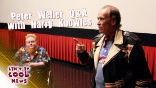 Peter Weller QA with Harry Knowles