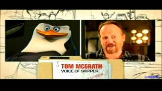 HD Penguins BehindTheScenes Skipper Tom McGrath