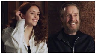 Rhys Ifans and Olivia Cooke House of the Dragon Interview for Entertainment Weekly 