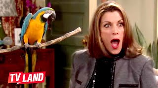 Parrot Says Fck You to Wendie Malick  Bloopers Part 1  Hot in Cleveland  TV Land