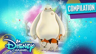 Baymax and Mochi   Compilation  Big Hero 6 The Series  Disney Channel