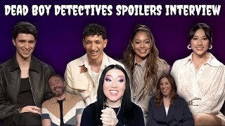 Dead Boy Detectives SPOILERS Interview George Rexstrew Jayden Revri Kassius Nelson Yuyu Kitamura