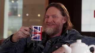 Coppers DONAL LOGUE 3 Questions 2 Biscuits  1 Cup of Tea  BBC America