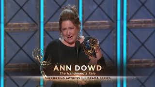 Ann Dowd wins Emmy for Outstanding Supporting Actress in a Drama Series The Handmaids Tale