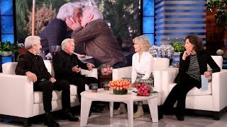 Sam Waterston and Martin Sheen Discuss Their First OnScreen Kiss