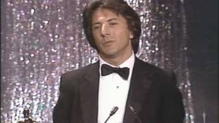 Dustin Hoffman winning Best Actor for Kramer vs Kramer