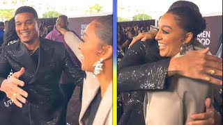 Watch Tia Mowry UNEXPECTEDLY Bump Into ExHusband Cory Hardrict on Red Carpet