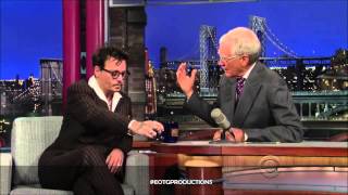 Johnny Depp  David Letterman Full Interview June 2013