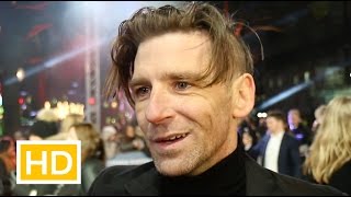 Paul Anderson at The Revenant premiere on playing bad guys Alan Rickman