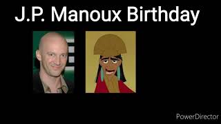 JP Manoux Birthday