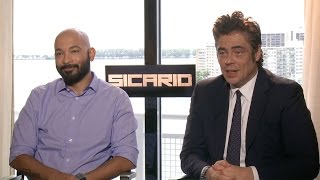 Maximiliano Hernndez  Benicio Del Toro Interview Sicario